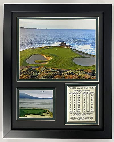 Legends Never Die Pebble Beach Framed Art