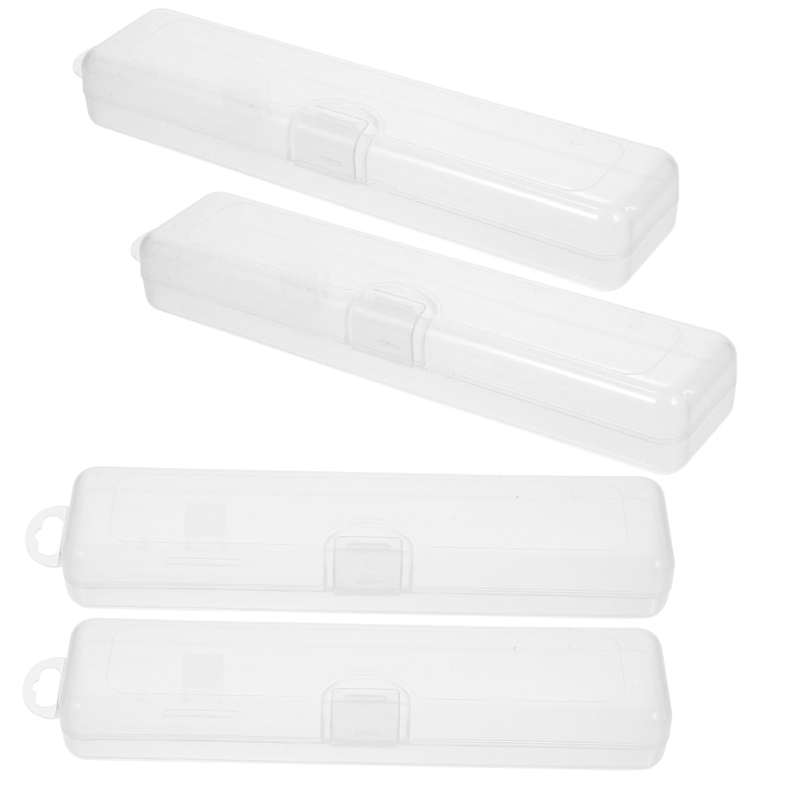 Healeved 20piezas Contenedores De Cepillos De Dientes Para Viaje Estuches Transparentes De Perfectos Para Camping y Viajes Almacenamiento Compacto y Prueba De Caídas