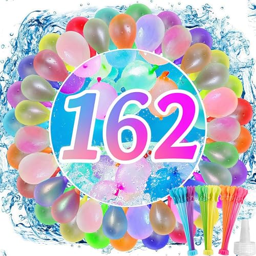 3 paquetes de globos de látex con cierre rápido, mini globos biodegradables, fáciles de rellenar, para niños y niñas, juguetes de verano para nadar en la playa