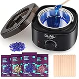 Granos de Cera Dura de Alta Calidad: Los frijoles de cera caliente FILY DUAIU están hechos de materiales naturales: lavanda, rosa, miel y manzanilla, que son saludables y seguros, no son dañinos para la piel y básicamente no causan alergias en la piel. Sin residuos después del uso, sin puntos negros, crecimiento lento, cabello más fino