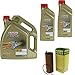 Produktbild Filter Set Inspektionspaket 7 Liter Motoröl Castrol EDGE Titanium FST 5W-30 LL MANN-FILTER Ölfilter