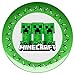 Zak Designs Minecraft Creeper - Kids Dinnerware Set, Including 10in Melamine Plate and 27oz Bowl Set, Durable and Break Resistant Plate and Bowl Makes Mealtime Fun (Melamine, BPA Free)