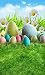 Produktbild YUHUISTART Fröhliche Ostern-Hintergrund-Thema-Vinyl-Fotografie-Hintergrund-Gewohnheits-Foto-Hintergrund-Stützen für Ostertag(D)