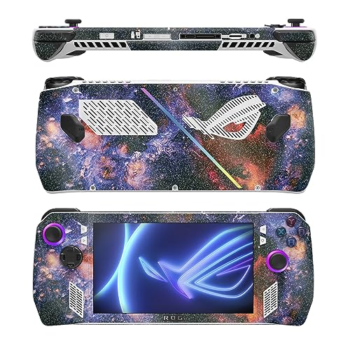 Image of MightySkins Glossy Glitter Skin Compatible with Asus ROG Ally - Andromeda | Protective, Durable High-Gloss Glitter Finish | Easy to Apply, Remove, and Change Styles