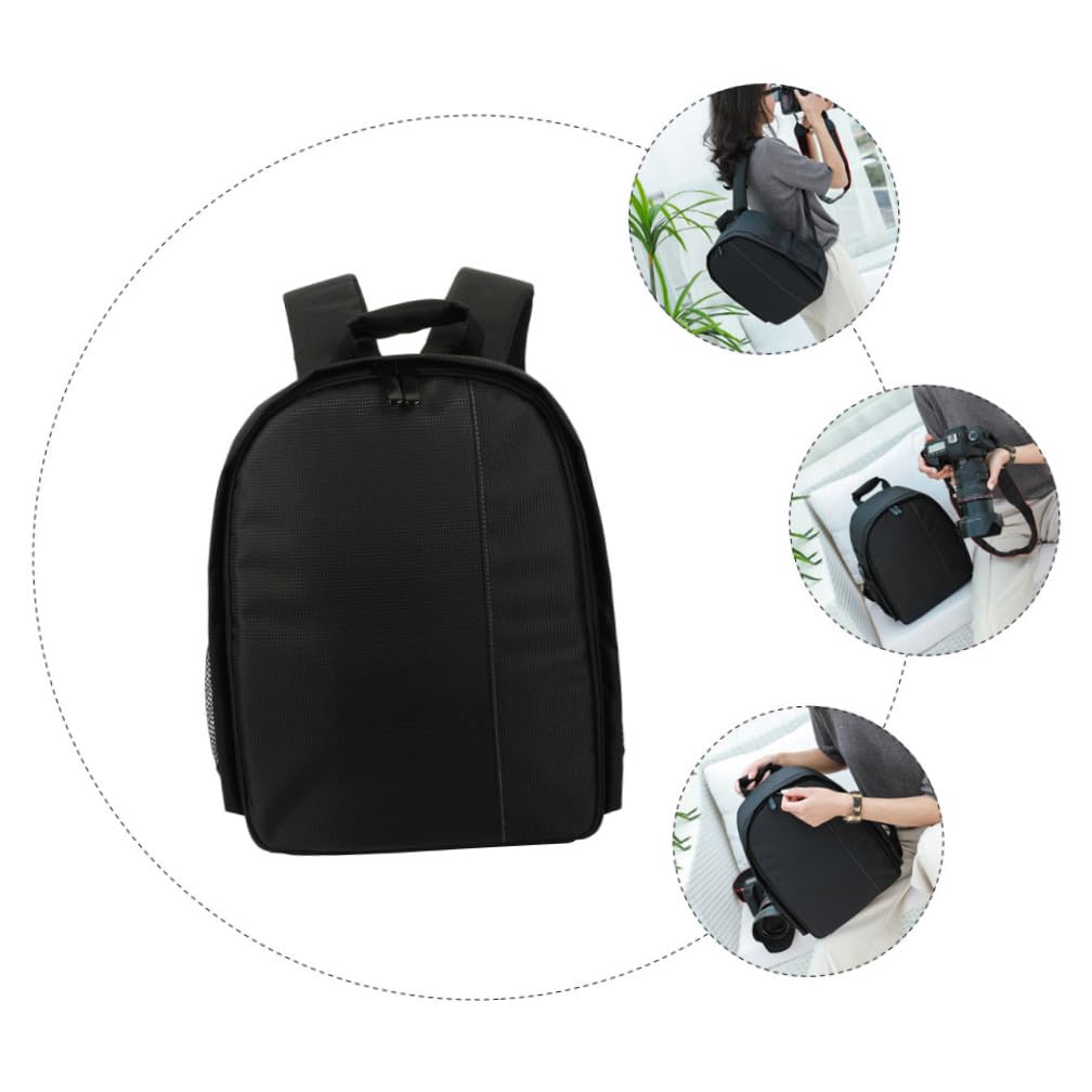 Zaino per Macchina Fotografica Dslr in Nailon Resistente Scomparto per Power Bank, per Uomini e Donne Durante Viaggi Fotografici