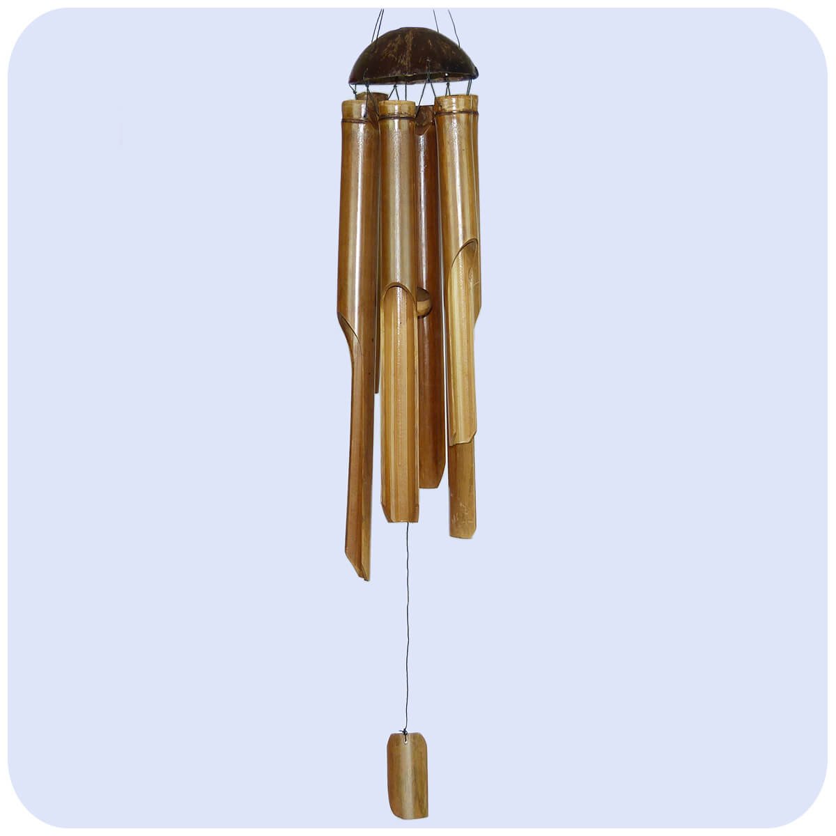 Windspiel Klangspiel Bambus Deko Mobile Klangröhren Klang-Spiel Entspannung Garten Türglocke Feng Shui 3 Set