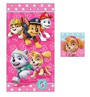 Algopix Similar Product 12 - Paw Patrol Skye Girl Bath Towel