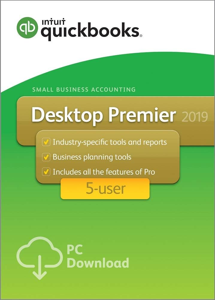 QuickBooks Premier 2019 5-User for Windows