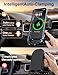 Wireless Car Charger, 15W Fast Charging [Auto Clamping] [Auto alignment] Phone Holders for Your Car Dashboard Windshield Air Vent Car Accessories for iPhone 17 16 15 14 13 12 Series, Samsung Galaxy