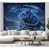 DLERFLOVR Appeso a Parete Decoración Casa Dragón Misterioso -