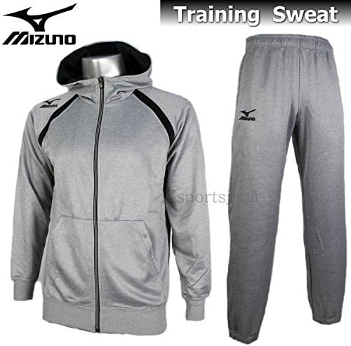 Amazon Mizuno ミズノ ジャージ スウェット 上下 32mc5160 32md5160 05 グレー杢 M ジャージ上下セット 通販