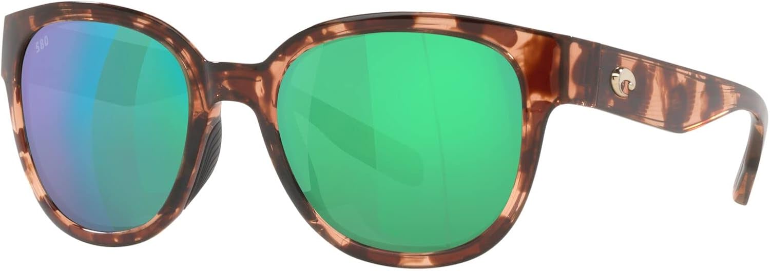 Costa Del Mar Womens Salina Rectangular Sunglasses