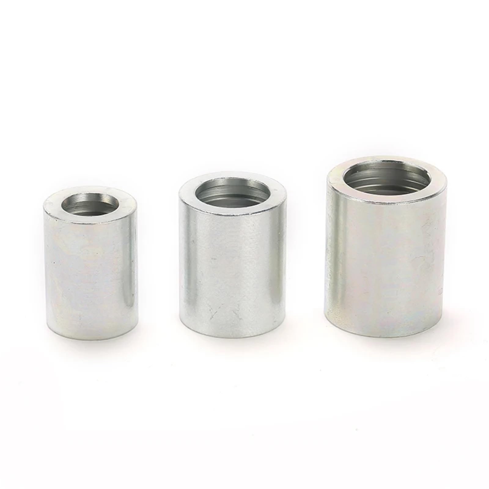 50pcs,00110-12,DN20, Hose Connector,Ferrule For R1,1SN Hose,Hydraulic Fittings,Use with 3/4'' Hoses,High Pressure,Length 43