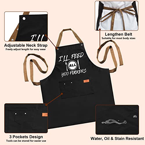Gifts For Men Women, Birthday Gifts For Dad Mom, Funny Cooking Aprons For Mother's Day Father's Day, Gag Gifts For Husband, Wife, Boyfriend, Girlfriend, Gifts For Christmas Thanksgiving, Bbq Apron #TOP2