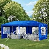 THAT S SHOCK Toldo 3x6 Toldos para Exteriores con Paredes Jardín Carpa Plegable Toldo para Playa Carpa Toldo para Auto,...