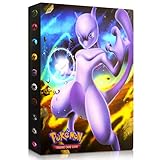 🎁【Viel Platz】Produktgröße: 20 cm * 32,5 cm. 4 große Seiten pro Seite, insgesamt 30 Seiten. (Kann 240 Karten aufnehmen).