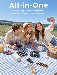 Banque d'électricité, 15000mAh Chargeur portable avec câble intégré, 22.5W Chargement rapide, Slim Travel Batterie Essentielle avec LED Affichage, Compatible avec iPhone 17/16/15/14/13, Samsung, iPad noir