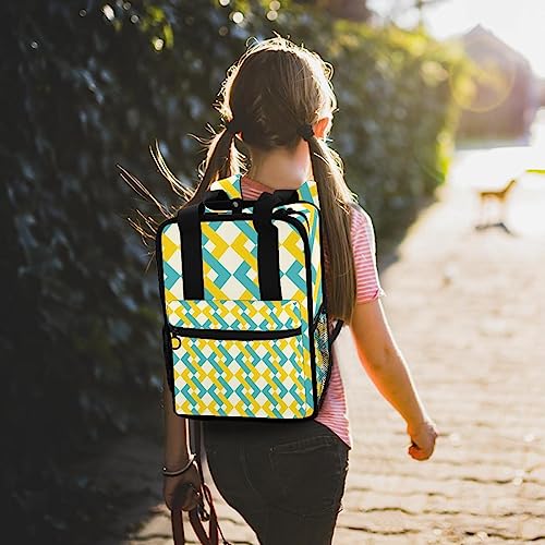 Cartable pour filles multicolore sac à dos réglable enfants 14 pouces - 7