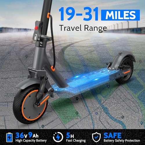 MAXSHOT Electric Scooter for Adults, 8.5/10/14″ Tires,