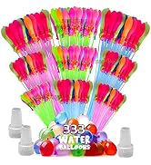 zest 4 toyz Holi Water Balloons for Kids Mix Color Magic Balloon Crazy Quick Auto Fill Set of 9 (...