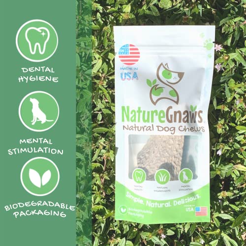 Nature Gnaws Elk Antlers For Large Dogs - Premium Natural Usa Antler - Long Lasting Dog Bones For Aggressive Chewers - Mix Of Split And Whole - 5-8 Inch #TOP2