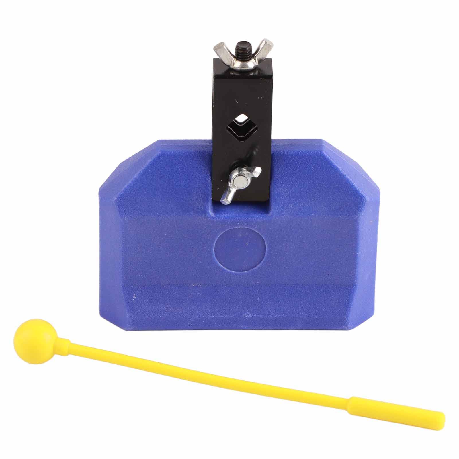 Set di Batteria Latina Blu Ecologica, Strumento a Percussione con un Suono Inconfondibile per Tutti gli Stili Musicali, Morsetto e Supporto Integrati, per il Fissaggio di
