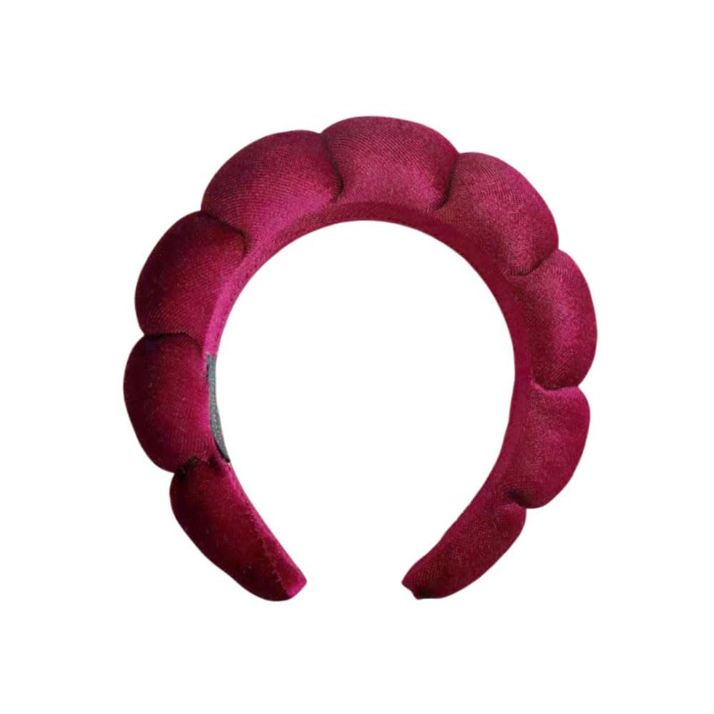 DRESHOW Spa-Stirnband für Damen Schwamm-Stirnband zum Waschen des Gesichts Wolken weiches Frottee-Stirnband für Makeup und Hautpflege