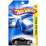 SHELBY GT-500 Hot Wheels 2008 First Edition Series '07 Ford Shelby GT-500 Échelle 1:64 Noir Jouet de collection en métal moulé sous pression Modèle #01