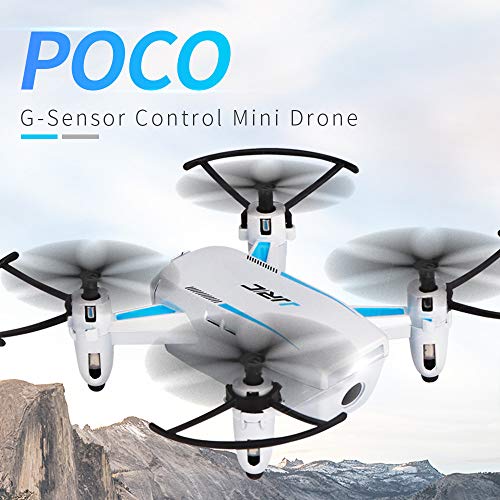 Pollyhb Mini JJRC H52 Mini Drone 6 Axis 2.4G RC Quadcopters Remote Control for Kid (Silver)