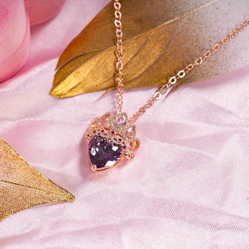 Rapunzel Inspired Princess Necklace Tangled Princess Jewelry Halloween Cosplay Princess Necklace Birthday Gifts3