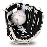 Franklin Sports MLB Youth Teeball Sox and and Set - Kids Chicago White Sox Baseball and Teeball Glove and Ball - Perfect First Kids Glove - 9.5"