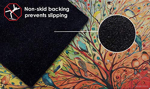 Toland Home Garden 800038 Tree Birds Bird Door Mat 18X30 Inch Spring Summer Fall Outdoor Doormat For Entryway Indoor Entrance #TOP5