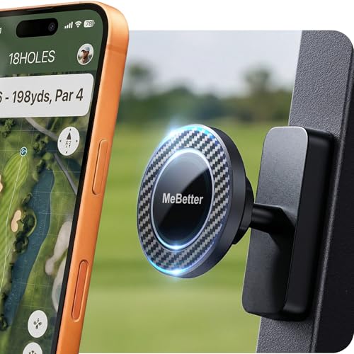 MeBetter Magnetic Golf Cart Phone Holder [Military-Grade &28 Strong Magnet] - image 1