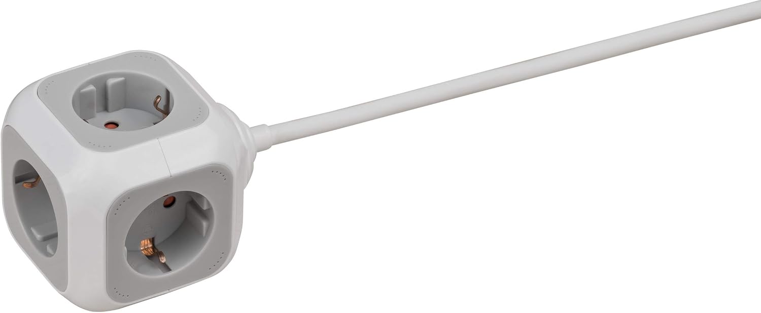 BRENNENSTUHL 1150090 - Ladrón múltiple en Forma de cubo Alea-Power
