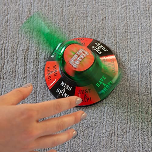 Spin The Bottle Drinking Game, Green, Compact - Image 3