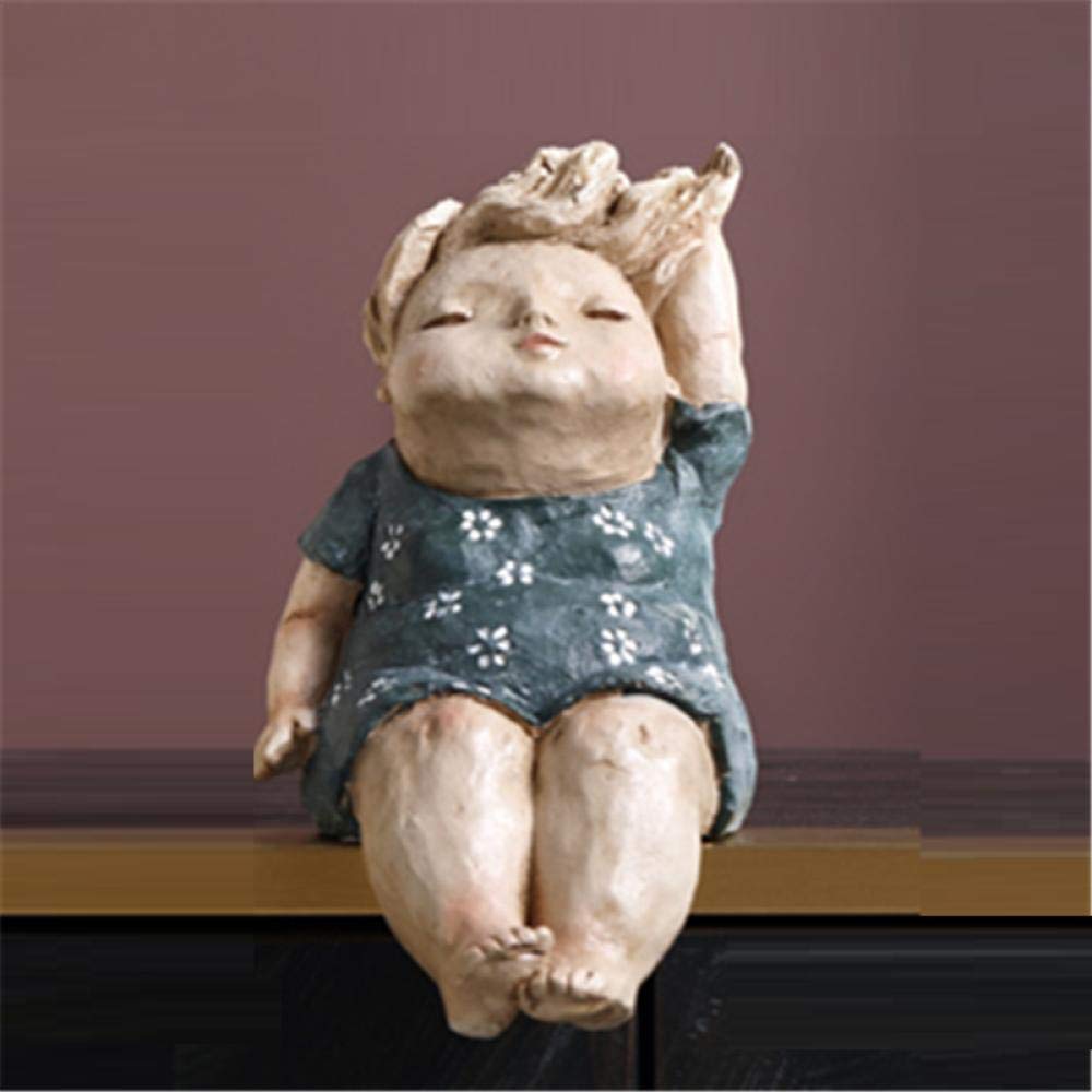 Sculpture Statues Sculpture Statuenorse Art Abstract Fatgirl Statuecreative Living Room Study Nursery Sculpture Home Decor Figures-F