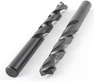 New Lon0167 2 Pcs Featured 9.6mm Straight drill reliable efficacy hole Split Point Tip HSS High Speed Steel Twist Drill Bit(id:d58 05 70 b7d)