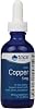 Trace Minerals Liquid Ionic Copper - 3 mg Dietary Supplement for Blood Health, Nerves, and Metabolism - Antioxidant Enzyme Support - 59 ml (48 Servings)