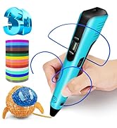 3D Pen for Kids, 3D Printing Pen with 150ft PLA Filament Refills, 3D Printer Pen 3D Drawing Art C...