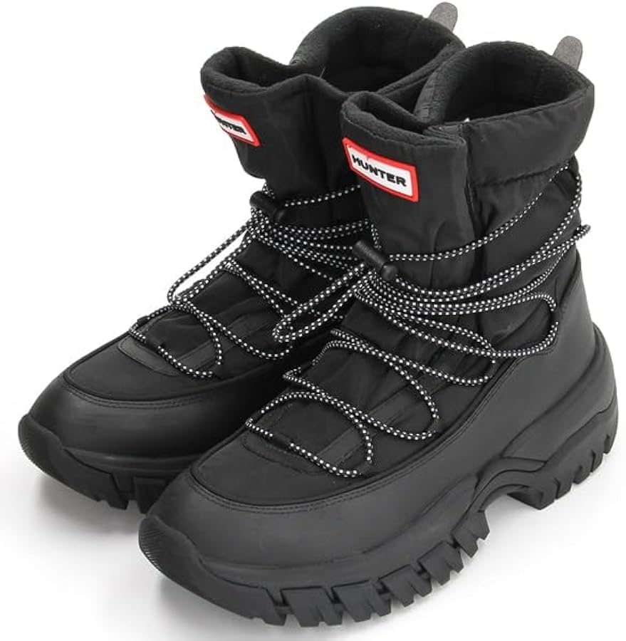 HUNTER　ブラック　UK6（24.5-25.0cm） Amazon.com | Hunter Women's Sussex Waterproof Bootie, Black Suede 靴