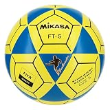 MIKASA Pallone da calcio FT5 Goal Master, blu/giallo, misura 5
