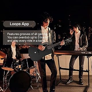 LAVA ME 3 Smartguitar, 36 Inch Guitare Acoustique en Fibre de Carbone, effets de performance multiples, convient aux… - Les Beatles, Paul McCartney, John Lennon, RIngo Starr, George Harrison LAVA ME 3 Smartguitar, 36 Inch Guitare Acoustique en Fibre de Carbone, effets de performance multiples, convient aux… – Image 5