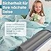 BANBALOO - 2-Pack Inflatable Bed Bumper for Children - Child Fall Protection, Inflatable Travel Bed Rail, for fold-Away, Single, Double, Queen Size, King Size and Montessori beds