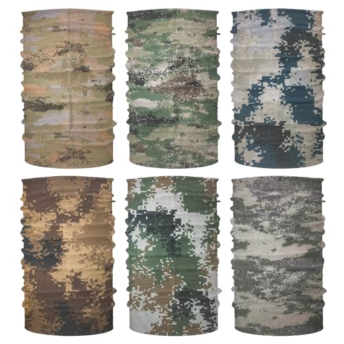 Image of Pack Neck Gaiters Tube UV Face Mask Bandana Balaclava Shiesty Magic Scarf Headwear Headbands Wraps for Women Men
