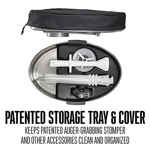 Weston Pro Series Electric Meat Grinder 7 Sausage Stuffer, Commercial Grade, 1500 Watts, 2 Hp, 21Lbs. Per Minute, Heavy Duty Stainless Steel (10-3201-W) #TOP5