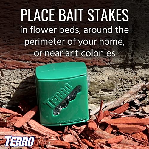 Terro T1812 Outdoor Liquid Ant Killer Bait Stakes - 8 Traps #TOP6