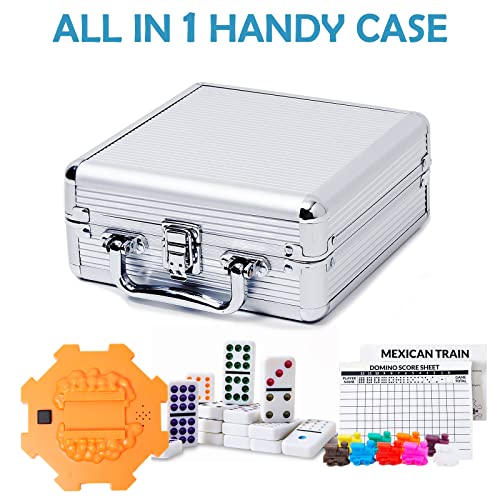 Yinlo Mexican Train Domino Set With Sound Effect thumb #2
