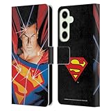 Funzionalità Tutto-In-Uno - Questa custodia Head Case Designs Licenza Ufficiale Superman DC Comics per Samsung Galaxy S25+ con portacarte include scomparti interni per documenti, carte di credito o contanti - niente più bisogno di portafoglio o custodia separata.