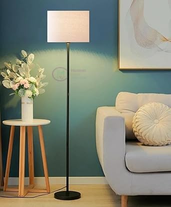 Mushk Collection Home Decor Tripod Floor Lamps - Black