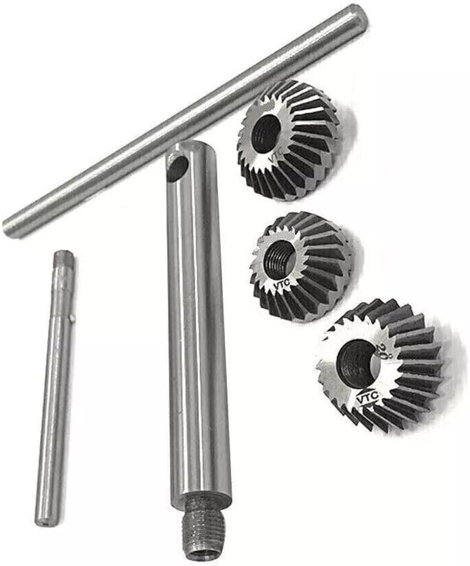 Valve Seat Cutter Set Of 3Pcs Carbon Steel For Vintage Cars And Bikes-Amz310